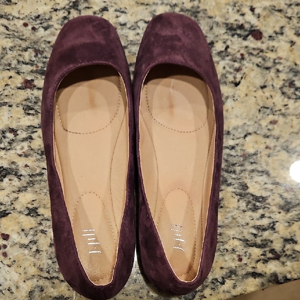 J. Jill Deep Purple Women's Ballet Flats NEW